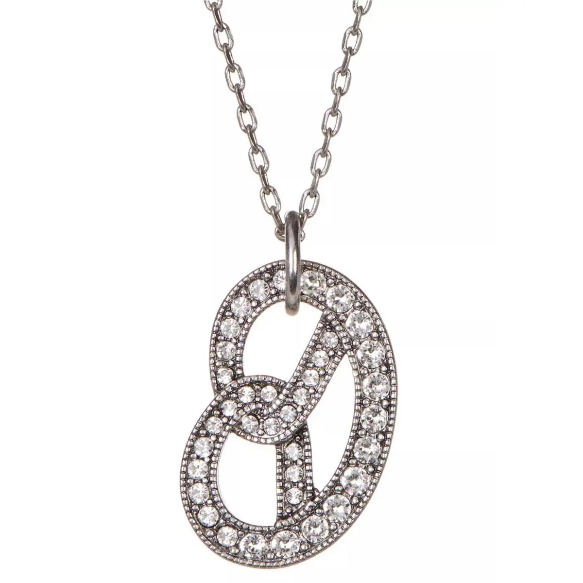 Marc Jacobs Necklace Long Pave Pretzel Auntie Ann’s