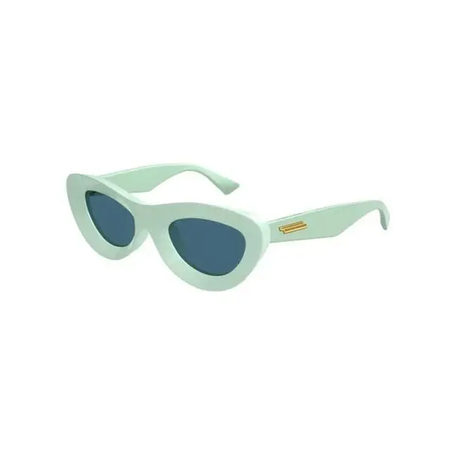 Bottega Veneta Made In Italy Eyewear Bv1325s-004green-green-green in Case