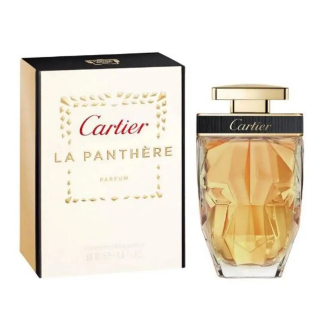 La Panthere Parfum by Cartier 2.5oz Parfum For Women Box