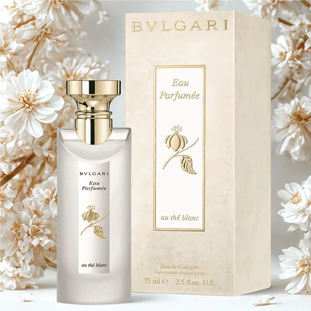 Eau Parfumee Au The Blanc By Bvlgari 2.5 oz Eau de Cologne Spray For Unisex