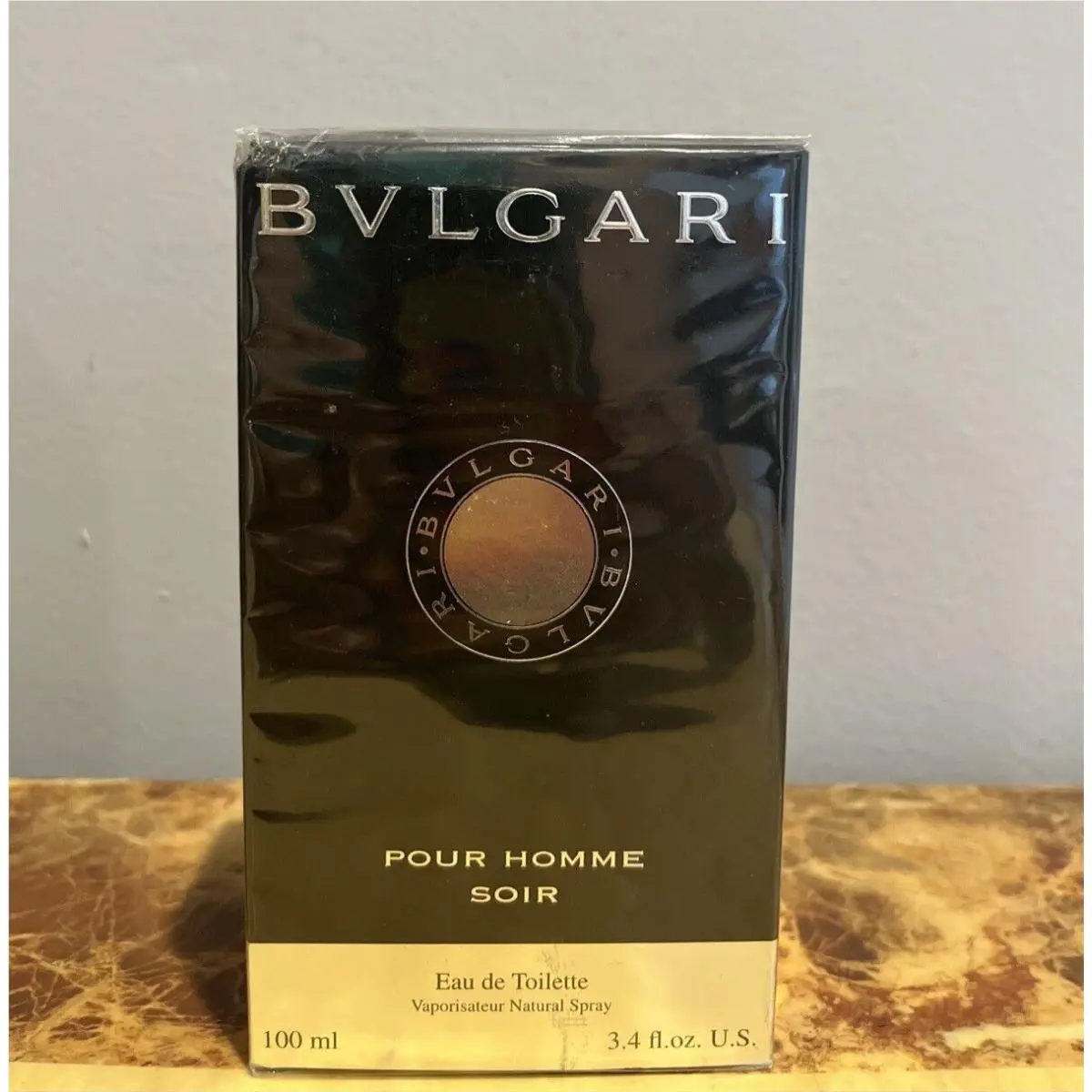 Vintage 2008 Bvlgari Pour Homme Soir by Bulgari 3.4 oz /100ml Edt Spray For Men
