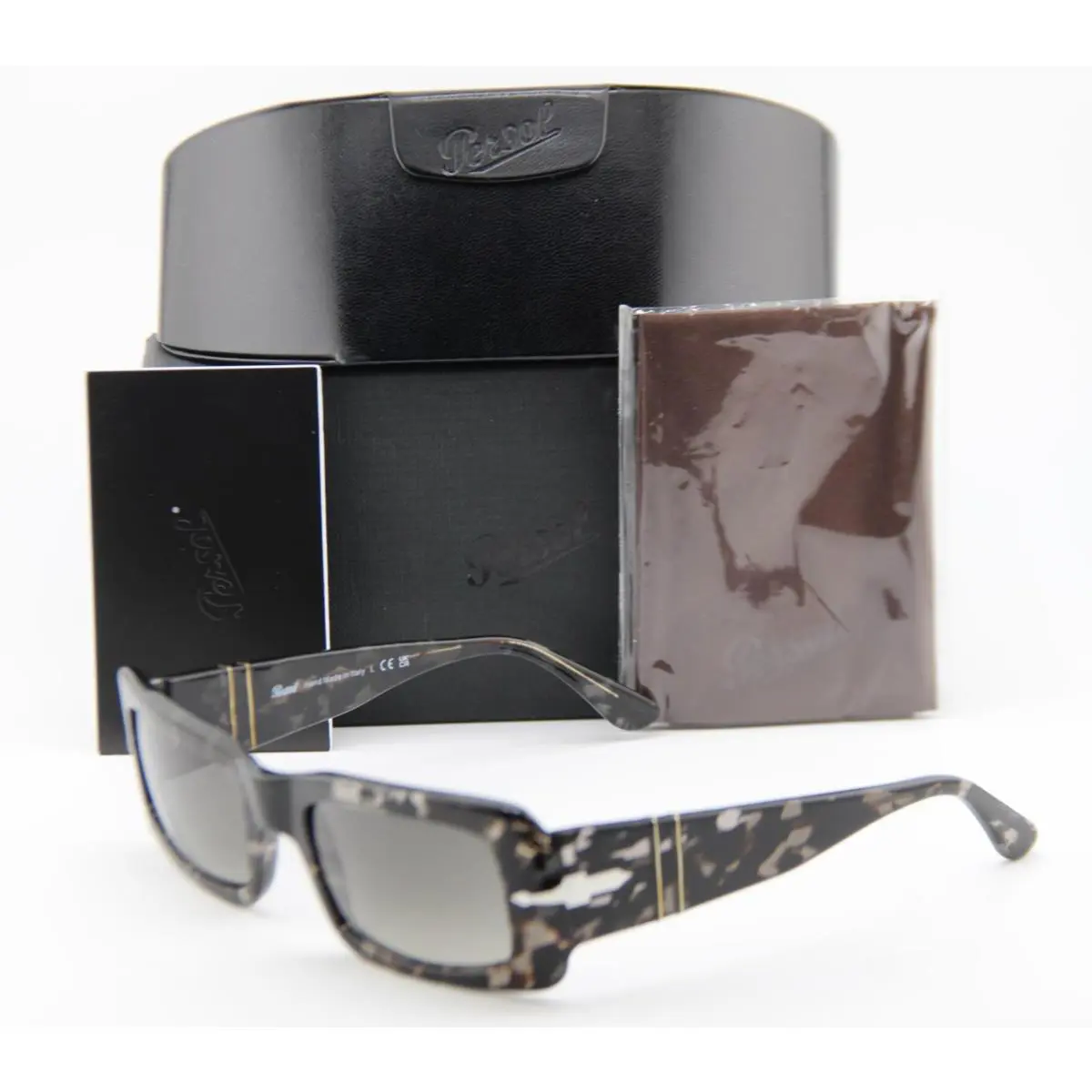 Persol P 3332-S 1080/71 Francis Grey Gradient Sunglasses 54-22