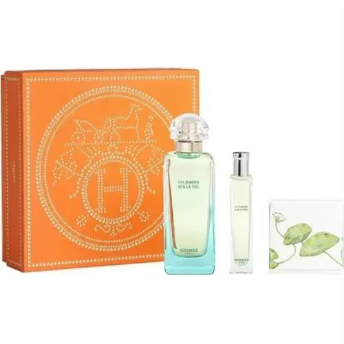 Hermes Unisex Un Jardin Sur Le Nil 3pcs Edt Gift Set Fragrances 3346130438380