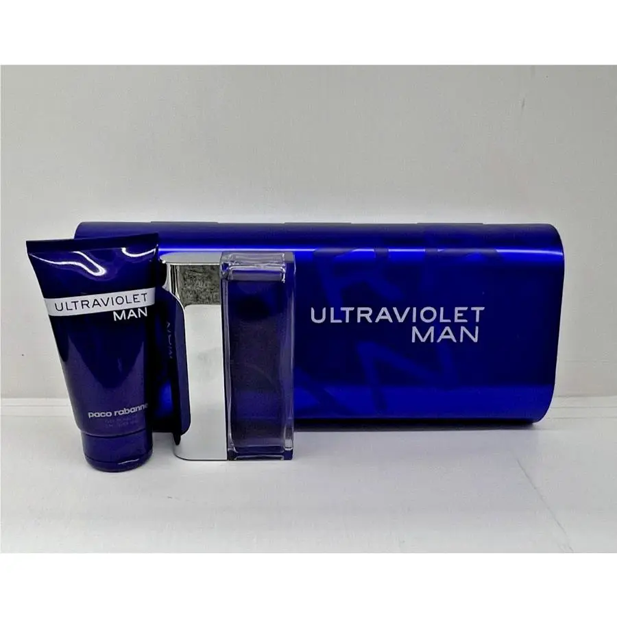 Ultraviolet Man by Paco Rabanne Men`s 2pc 3.4oz Edt 5.1oz Shower Gel