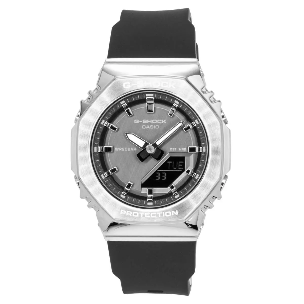 G-shock Black Dial Quartz Sports 200M Women`s Watch GM-S2110-1A1 by Casio
