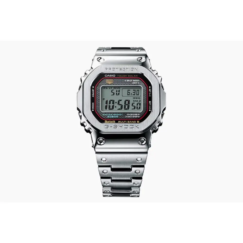 G-shock Full Metal Silver Men`s Watch GMWB5000D-1C by Casio