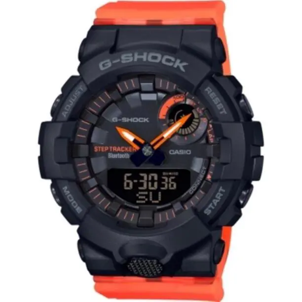 G-shock GMAB800SC-1A4 Black Pink Step Tracker Womens Watch by Casio