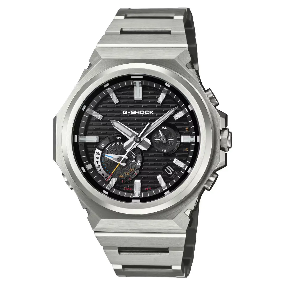 Casio G-shock GST-B1000 Series Black Dial Stainless Steel Watch GSTB1000D-1A