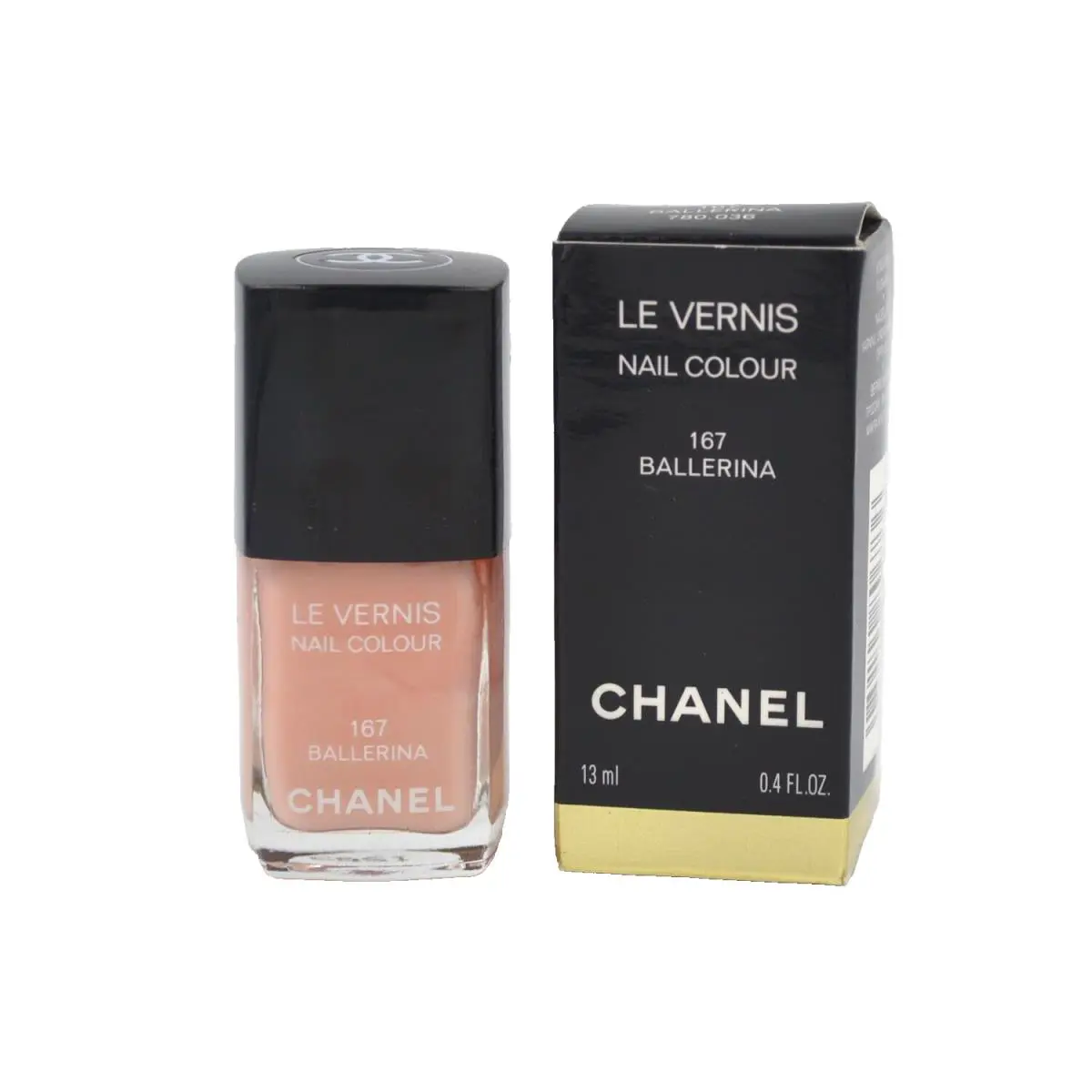 Chanel Le Vernis Velvet Nail Colour 167 Ballerina 0.4 Fl.oz Boxed
