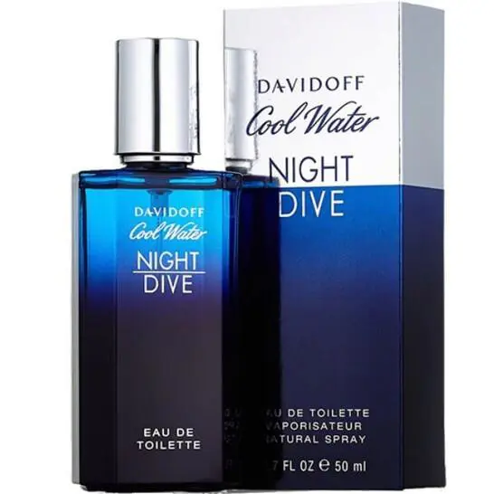 Davidoff Coolwater Night Dive / Edt Spray 1.7 oz 50 ml