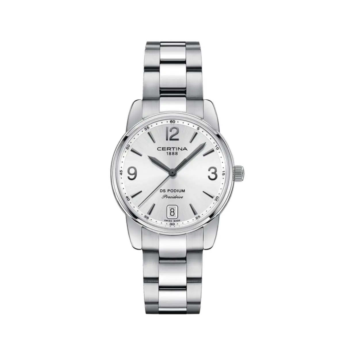 DS Podium Lady 33mm Silver Dial Wristwatch C0342102203700 by Certina