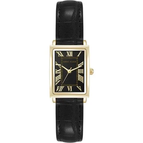 Anne Klein Croco-grain Strap Ladies Watch AK/5090GPBK