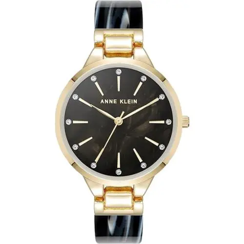 Anne Klein Resin Bangle Ladies Watch AK/4214GPTO