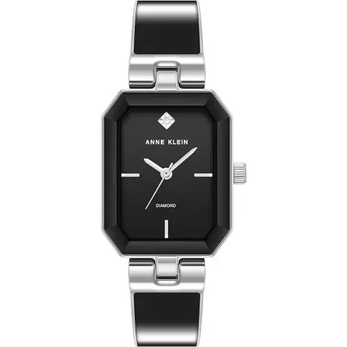 Anne Klein Diamond Dial Bangle Ladies Watch