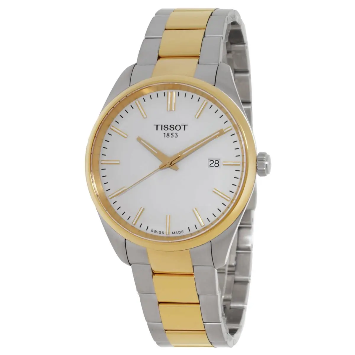 Tissot PR 100 Quartz White Dial Men`s Watch T1504102201100