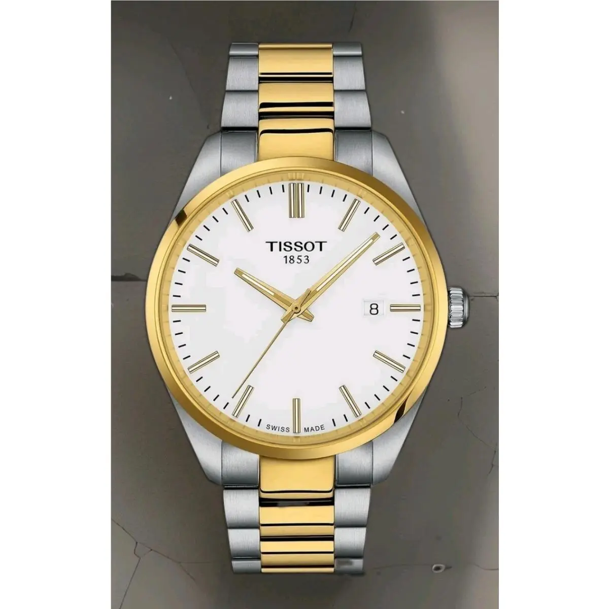 Tissot PR 100 Quartz White Dial Stainless Men`s Watch T150.410.22.011.00