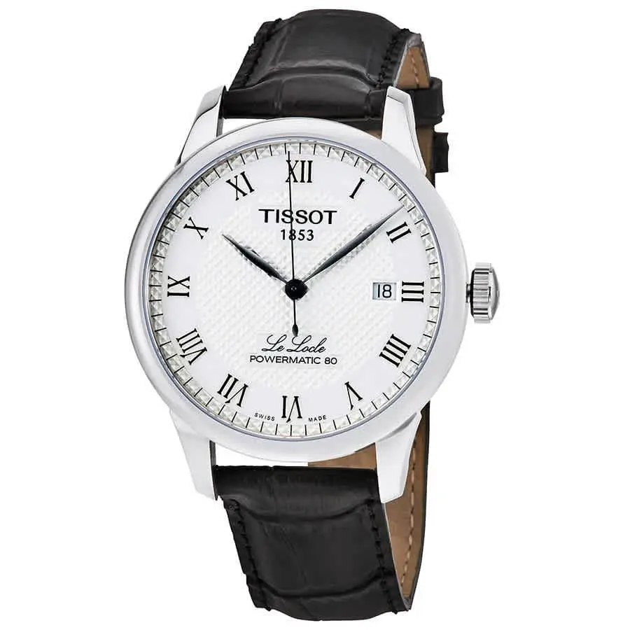 TIST0064071603300 Tissot Le Locle Powermatic 80 Automatic Men`s Watch - Choose - Style /: Silver
