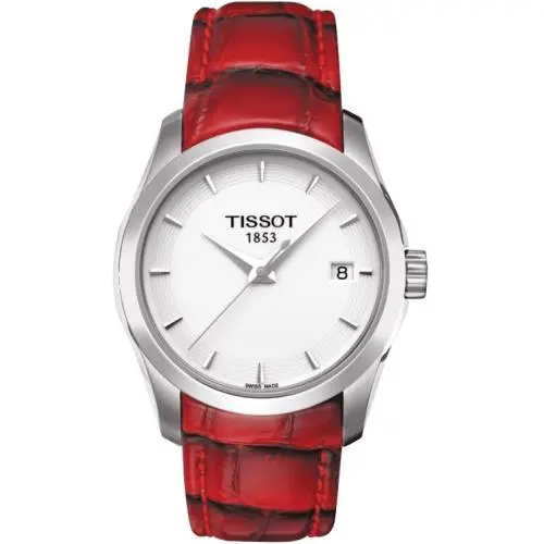 Women`s Couturier Lady - T0352101601101 Mother-of-pearl/red by Tissot