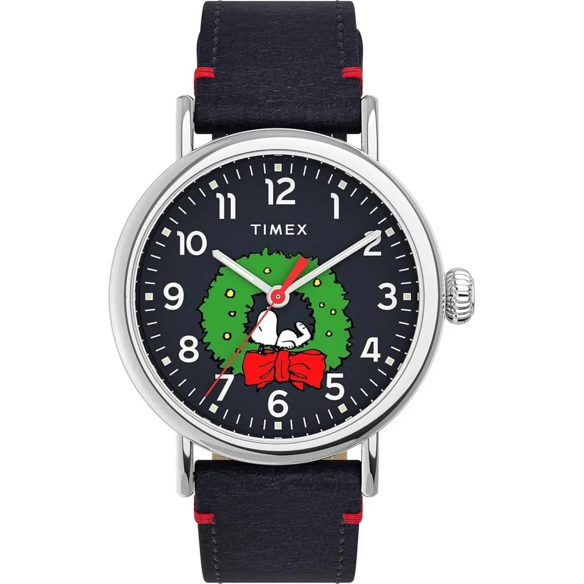 Timex X Peanuts Featuring Snoopy Christmas Watch TW2U86300 - 