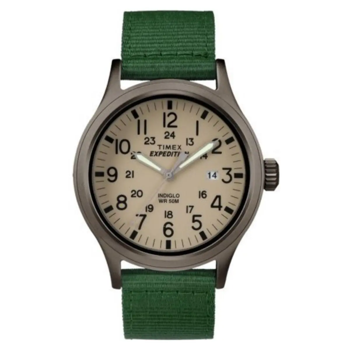 Timex Men`s Expedition Scout Beige Dial Watch - TW4B06800