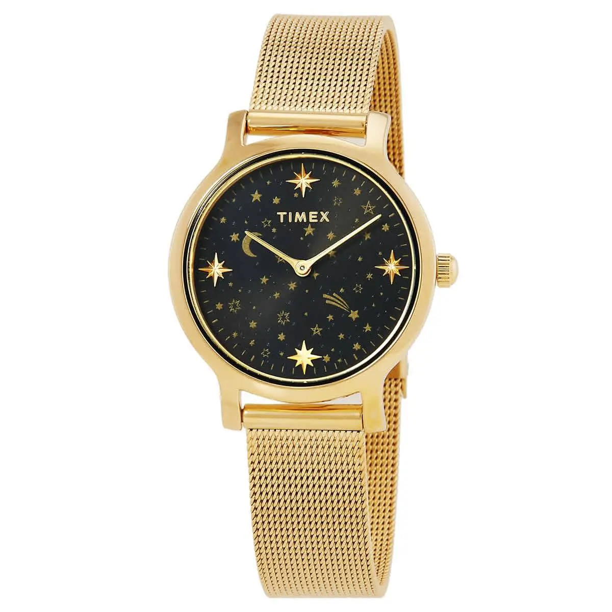 Celestial Transcend Quartz Black Dial Ladies Watch TW2W21500 by Timex