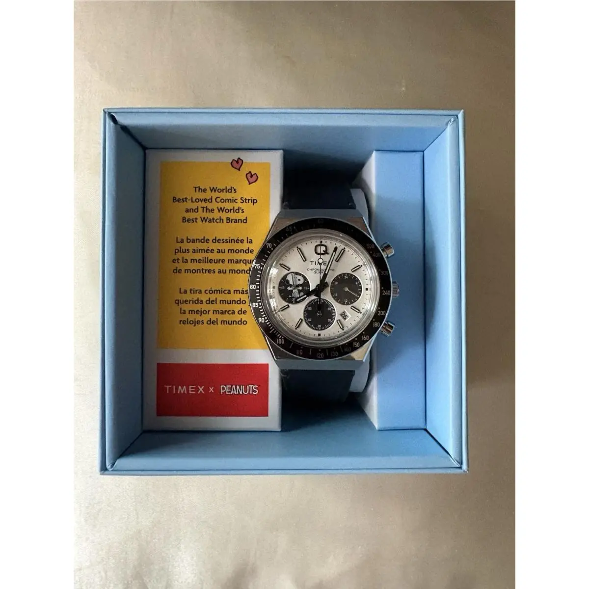 Q Timex Chronograph x Peanuts Snoopy Limited Edition TW2W68900