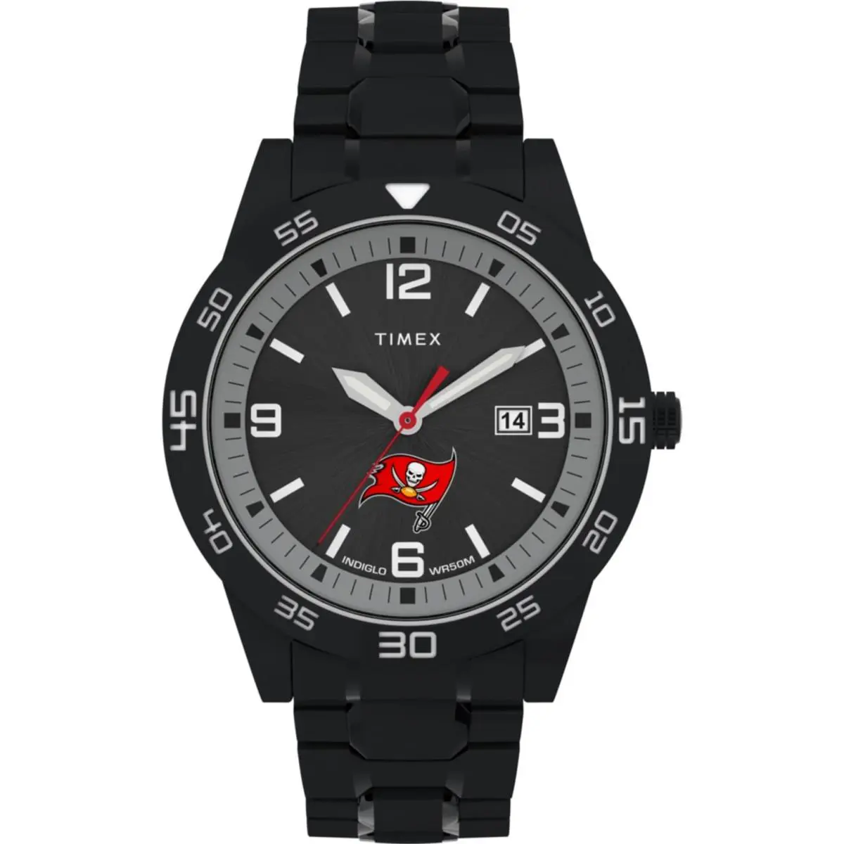 Timex Tribute Men`s Tampa Bay Buccaneers Watch Twzfbucmm