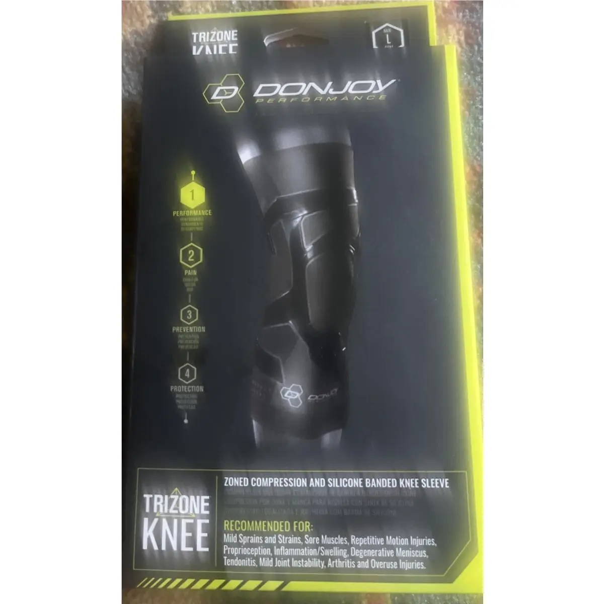Donjoy Performance Trizone Knee Support Sleeve