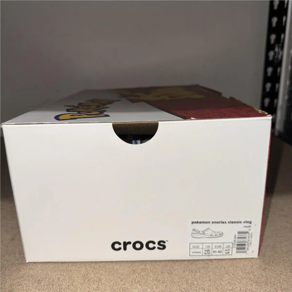 Crocs shoes - Crocs Pokemon Gengar - Pokemon Gengar - Blue (UPC: 196265834334) 6