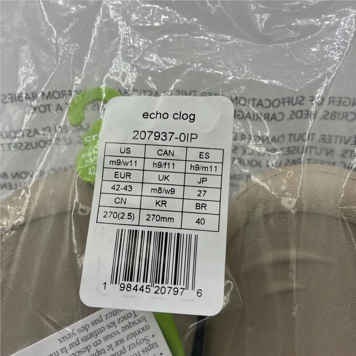 Crocs shoes - Echo - Echo - Bark 5