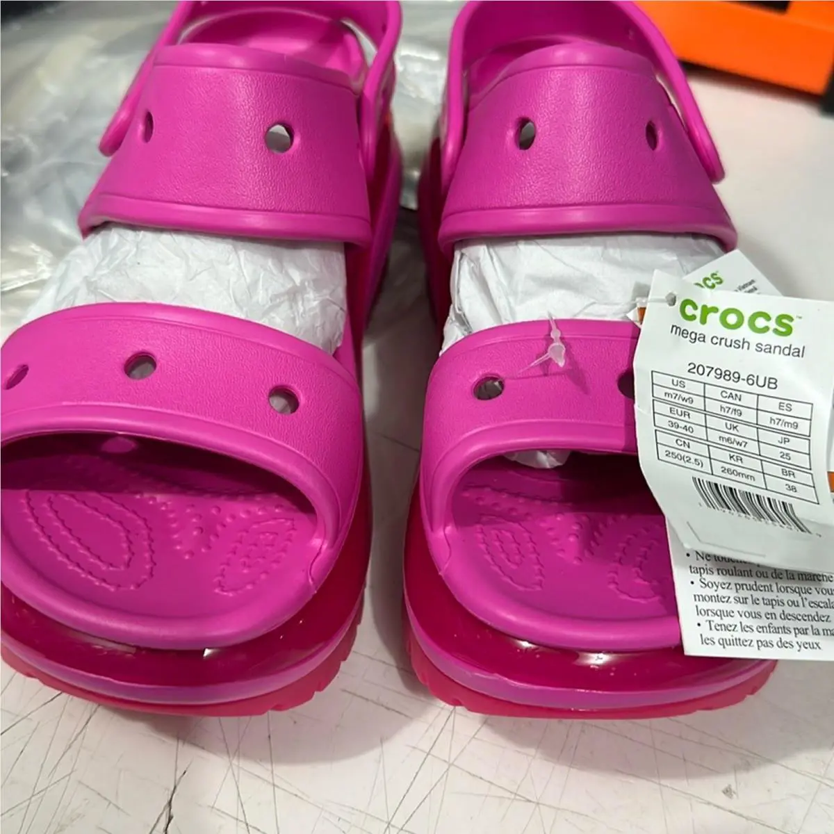 Crocs shoes - Pink 5