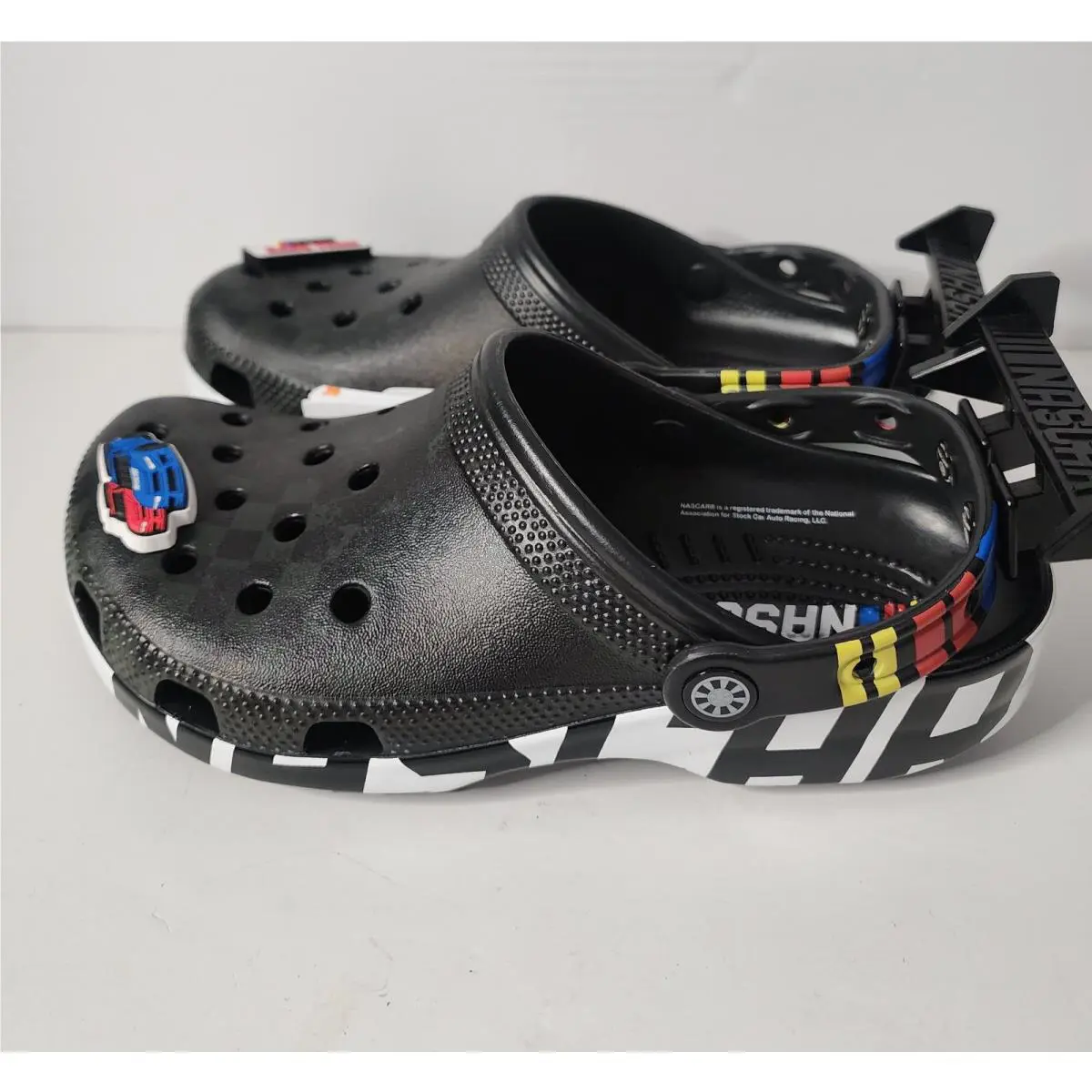 Crocs shoes - Crocs Nascar - Nascar - Black (UPC: 196265620135) 4