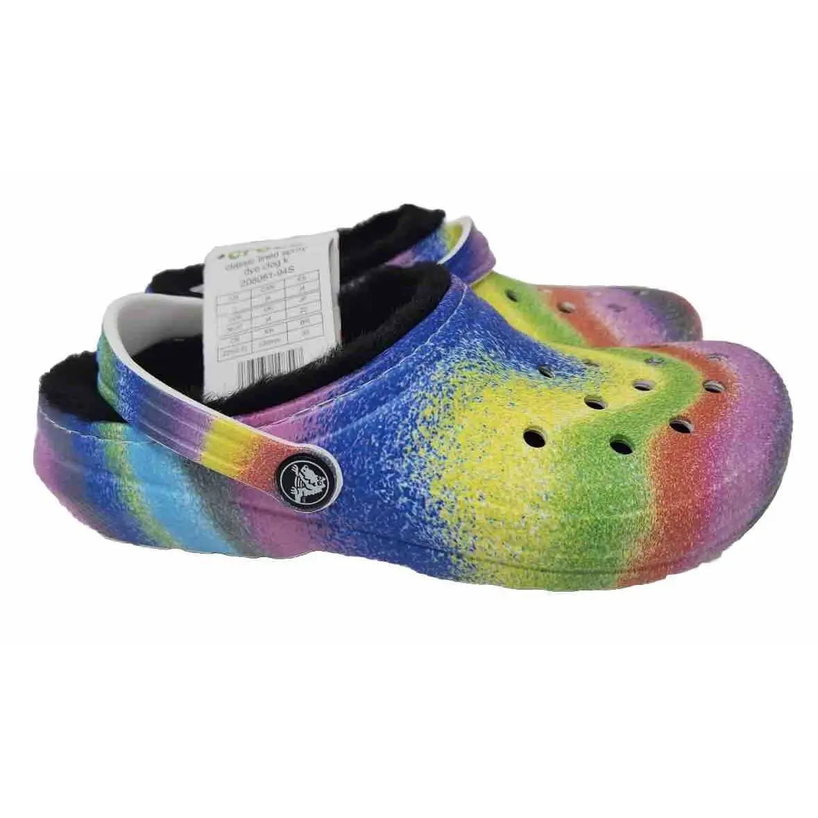 Crocs shoes - Sandal Shoes - Sandal Shoes - 208081-94S - Tye Dye (UPC: 0196265148530) 3