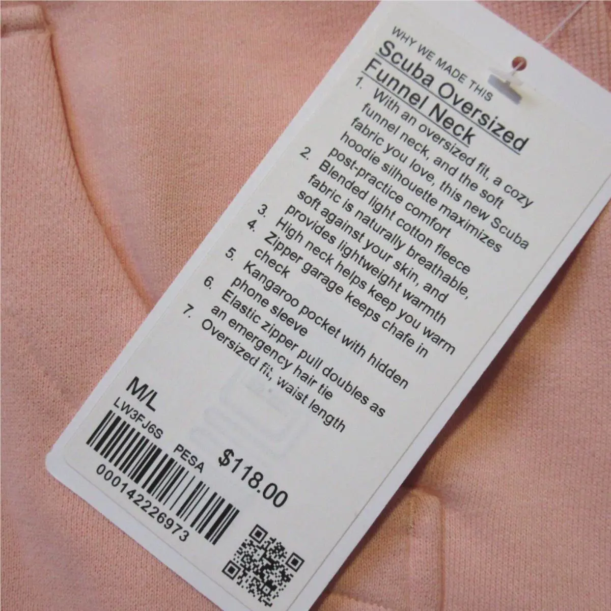 Lululemon clothing - Orange 1