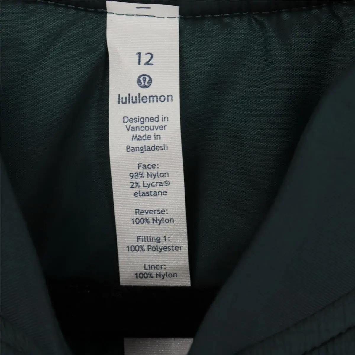Lululemon clothing - Green 6