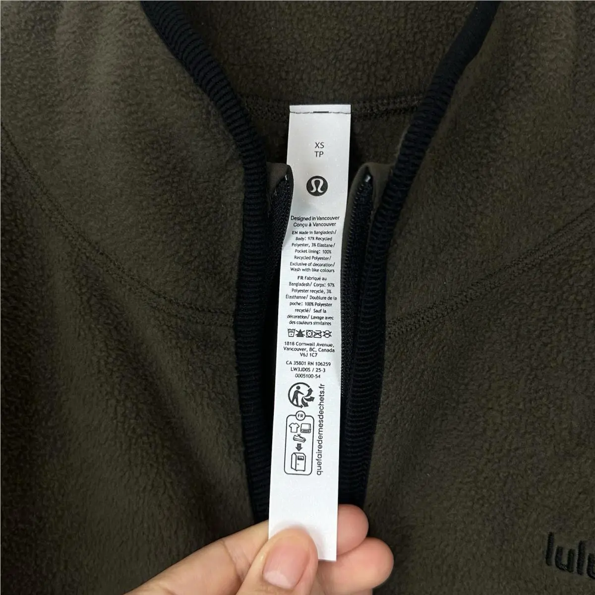 Lululemon clothing - Green Brown 4