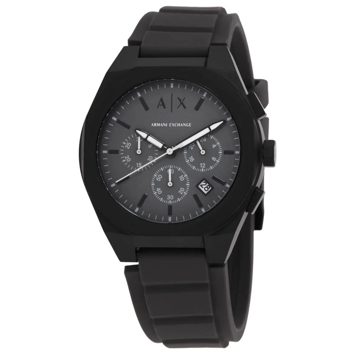 Armani Exchange Sync Chronograph Quartz Grey Dial Men`s Watch AX4191