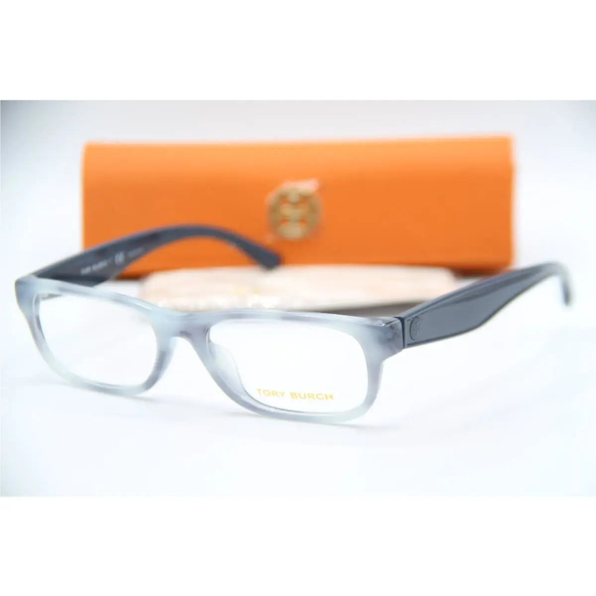 Tory Burch TY 2108U 1806 Blue Horn Frames Eyeglasses 53-17