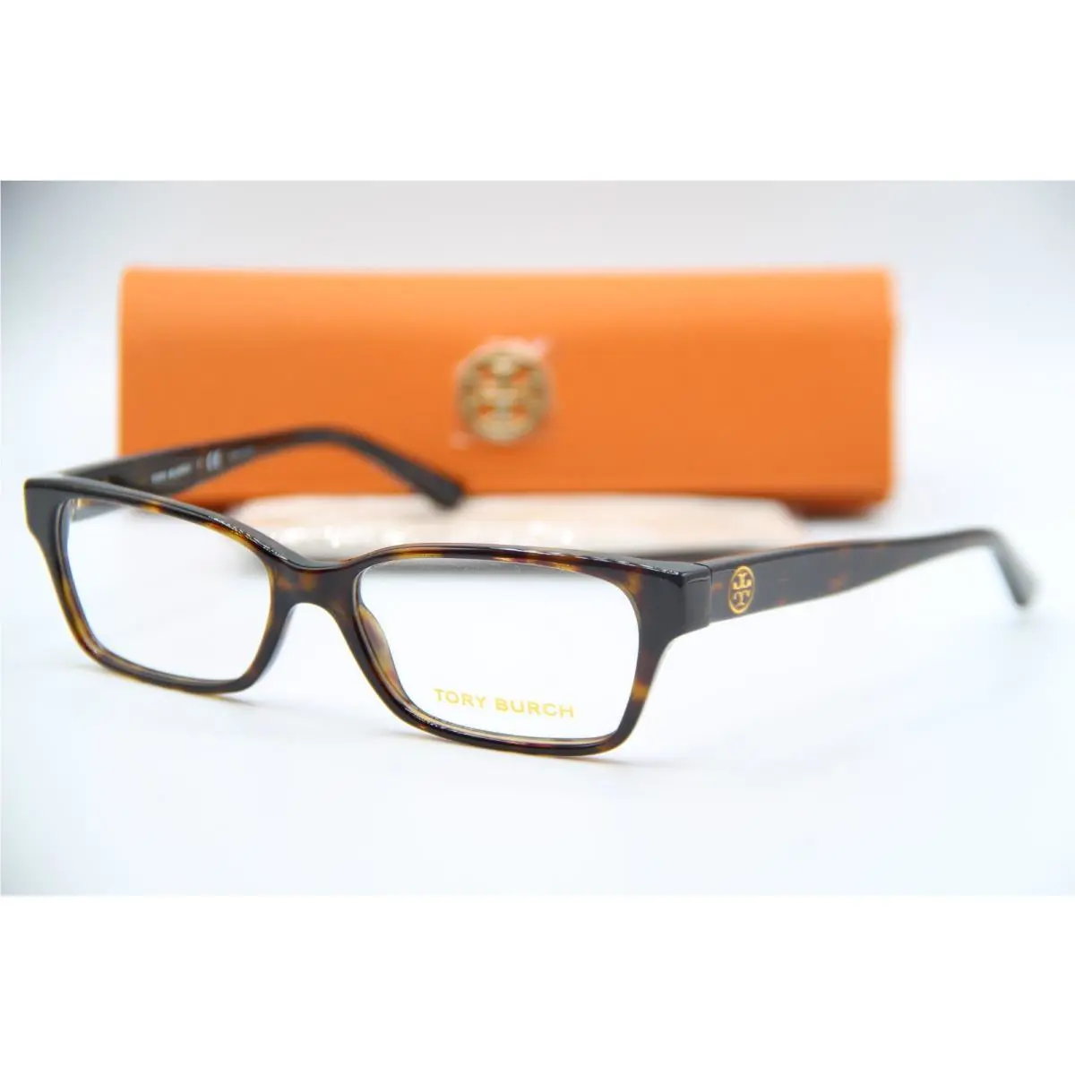 Tory Burch TY 2080 1378 Havana Gold Frames Eyeglasses 53-16