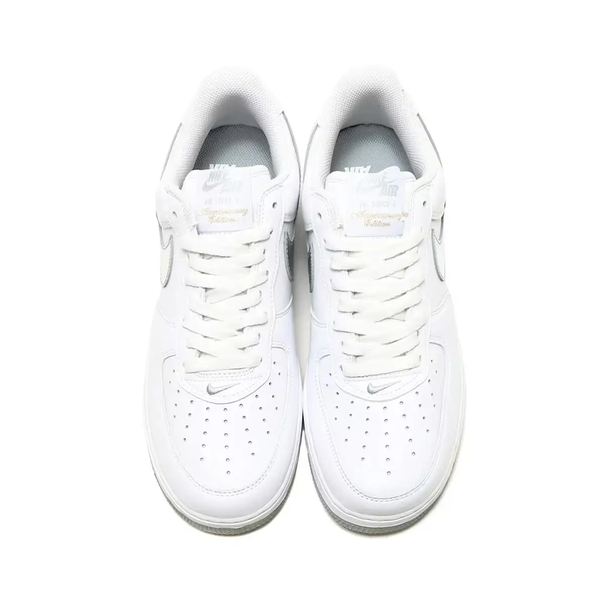 Nike shoes - Nike Air Force 1 Low - DZ6755-100 - White, Manufacturer: White/Metallic Silver/Metallic Gold 2