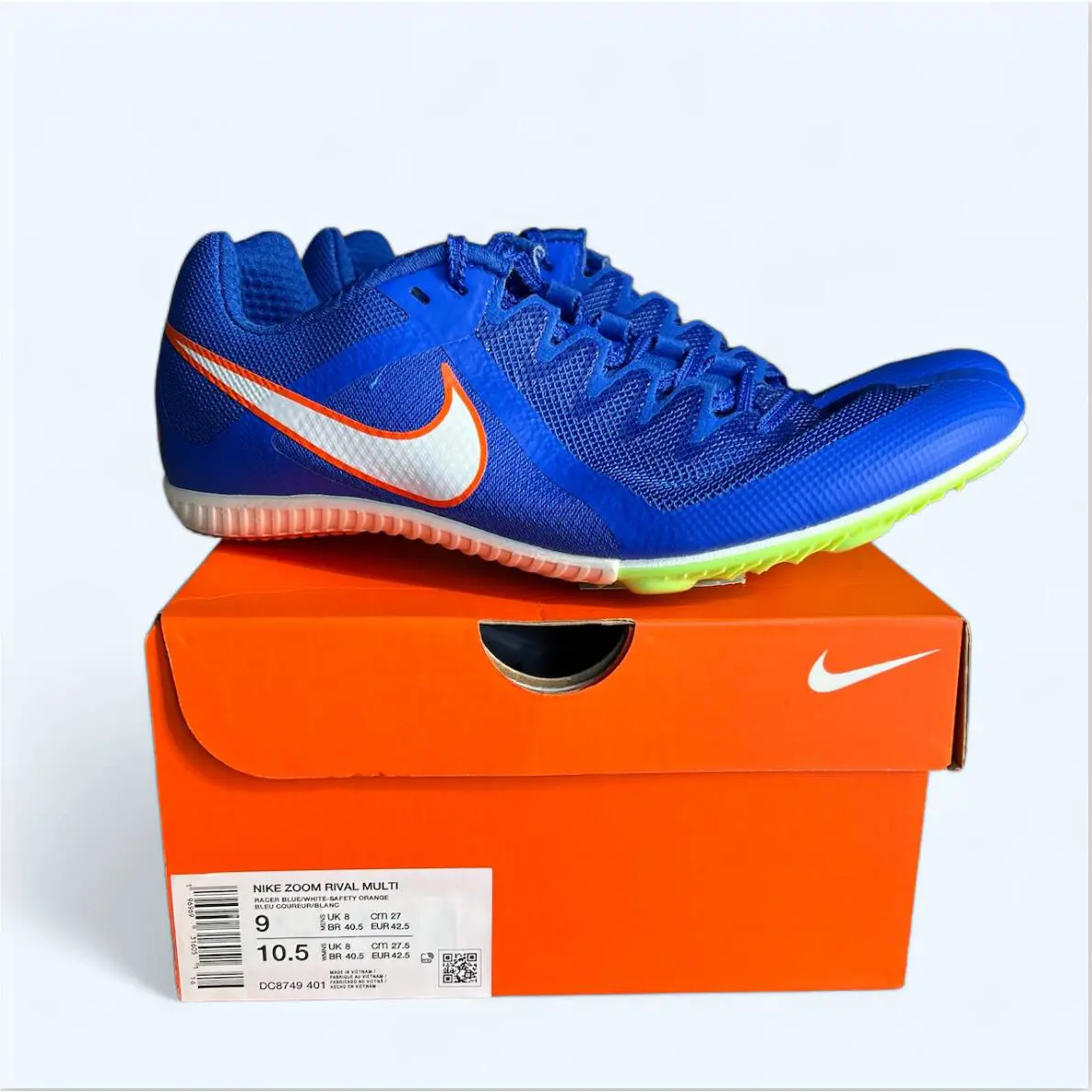 Nike shoes - Nike Zoom Rival Sprint - Zoom Rival Sprint - DC8749-401 - Blue 4