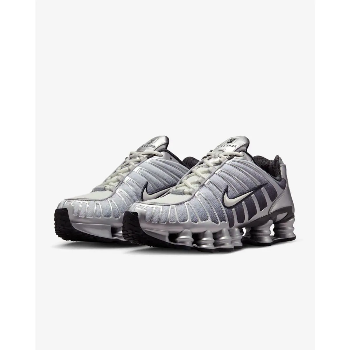 Nike shoes - Shox TL - Shox - Metallic Silver/Wolf Grey/Anthracite/Summit White 3