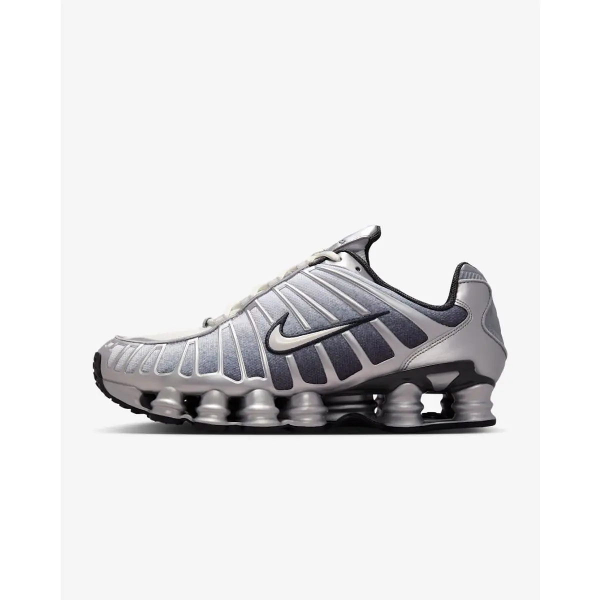 Nike shoes - Shox TL - Shox - Metallic Silver/Wolf Grey/Anthracite/Summit White 8