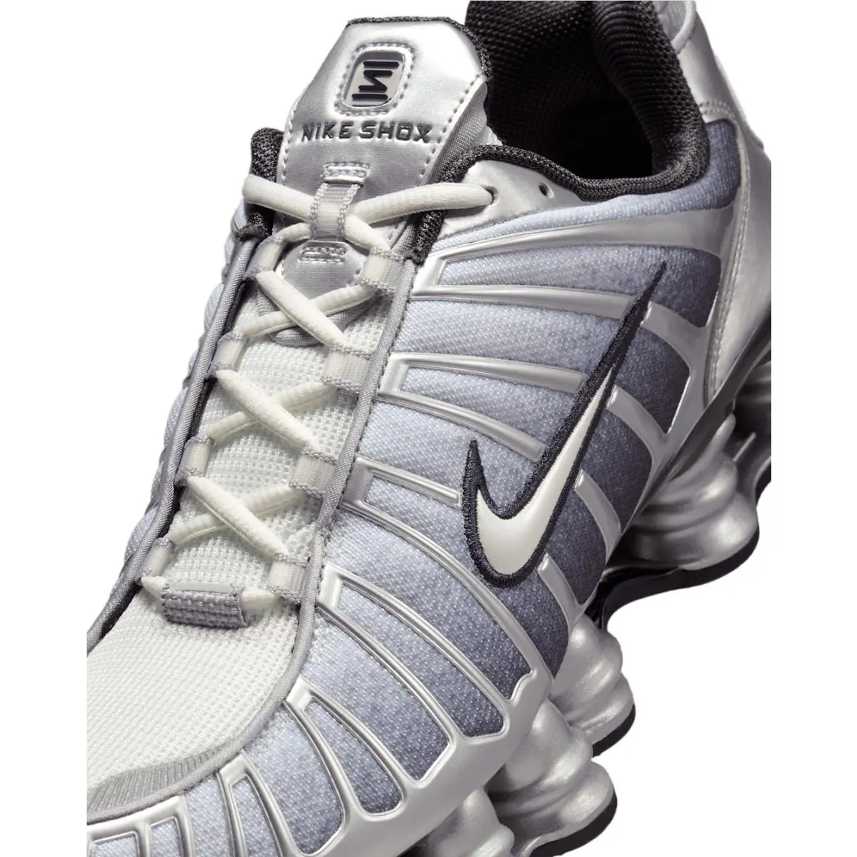 Nike shoes - Shox TL - Shox - Metallic Silver/Wolf Grey/Anthracite/Summit White 5