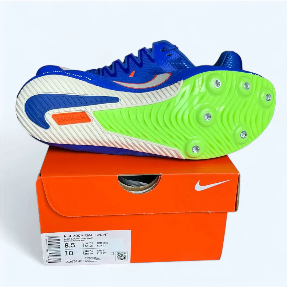 Nike shoes - Nike Zoom Rival Sprint - Zoom Rival Sprint - DC8753-401 - Blue 8