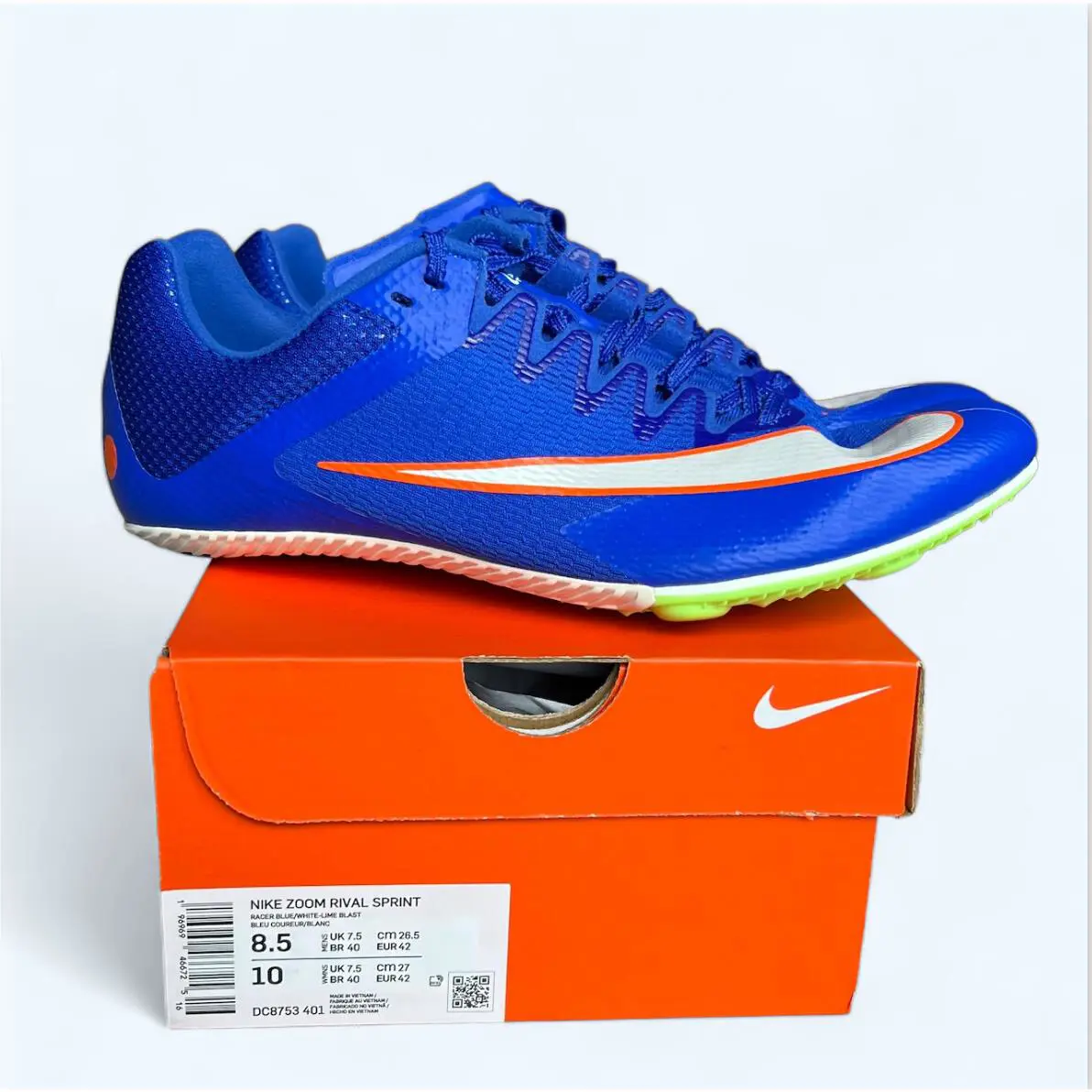 Nike shoes - Nike Zoom Rival Sprint - Zoom Rival Sprint - DC8753-401 - Blue 4