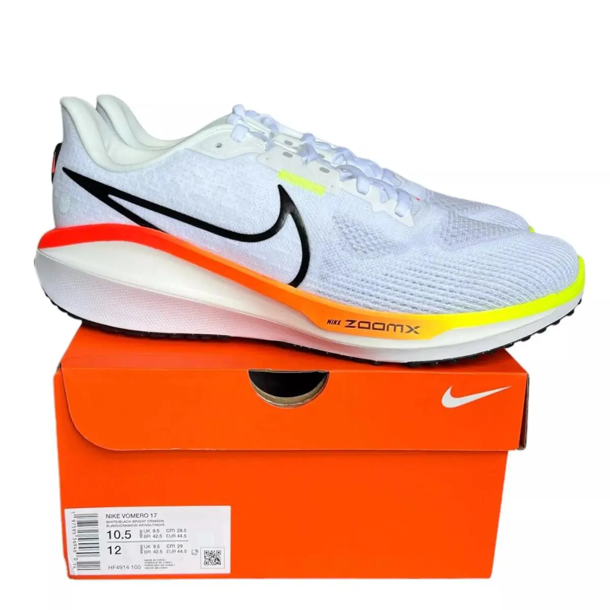 Nike shoes - Nike Vomero 17 - Vomero - White 4