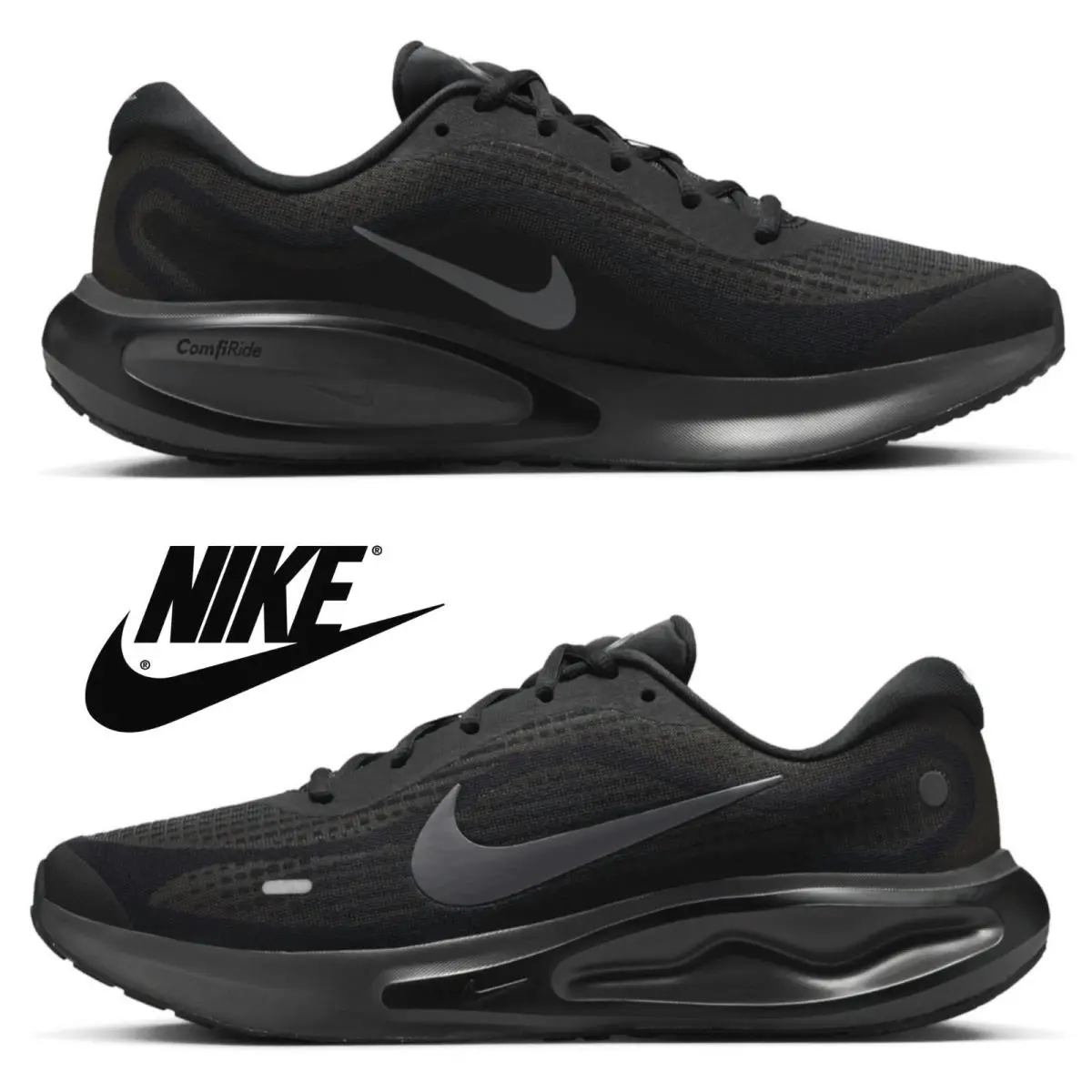 Nike shoes - Nike Journey Run - Journey Run - FN0228-009 - Black/Medium Ash/Smoke Grey, Maufacturer: Anthracite/Summit White/Black 8