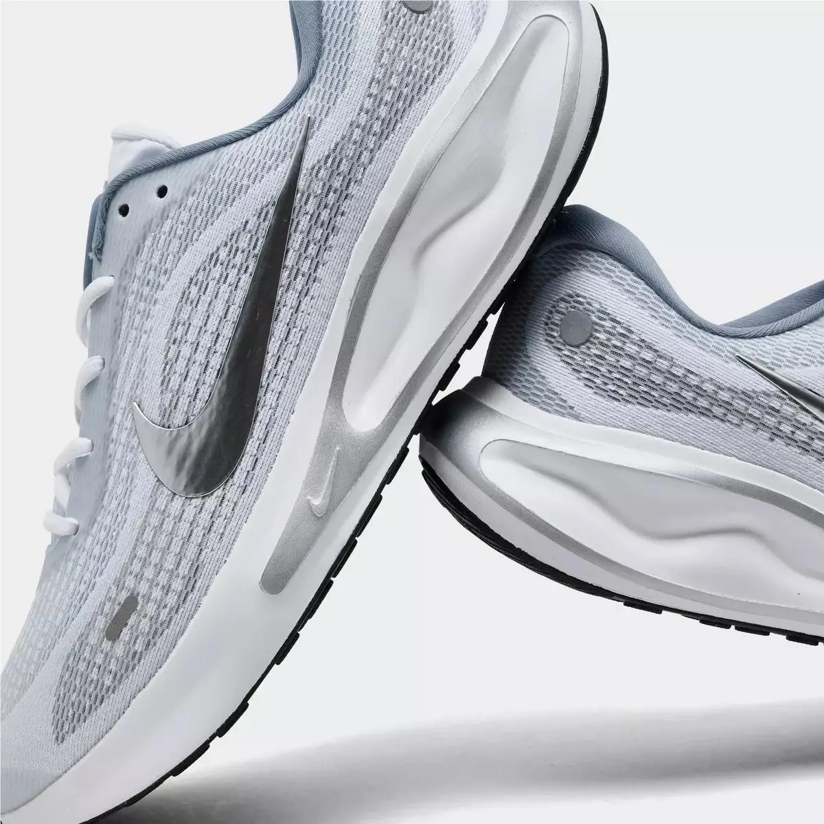 Nike shoes - Nike Journey Run - Journey Run - FN0228-104 - White/Black/Ashen Slate/Metallic Silver, Maufacturer: Anthracite/Summit White/Black 2