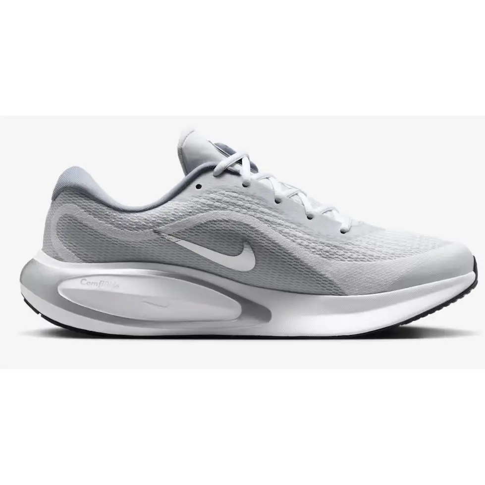 Nike shoes - Nike Journey Run - Journey Run - FN0228-104 - White/Black/Ashen Slate/Metallic Silver, Maufacturer: Anthracite/Summit White/Black 9